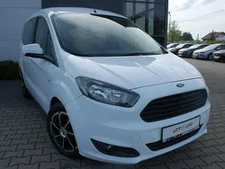 Biały Używany 2017 Ford Tourneo Courier Minivan | 30 600 zł (Uczciwa cena)
