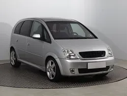 Srebrny Używany 2005 Opel Meriva Minivan | 4499 zł (Dość drogi)
