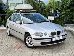 Srebrny Używany 2001 BMW 316 Compact Hatchback | 6500 zł