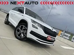 Biały Używany 2021 Skoda Kodiaq SportLine SUV | 125 900 zł (Dość drogi)