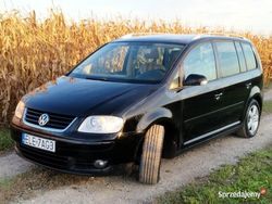 Czarny Używany 2006 VW Touran Minivan | 3600 zł (Super Cena)