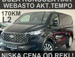 Czarny Nowe 2024 Ford Tourneo Custom Titanium Minivan | 282 531 zł (Drogi)