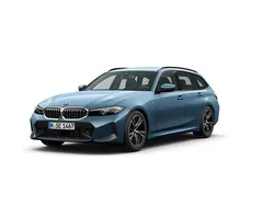 Niebieski arctic race metalizowany Używany 2024 BMW 330 Shadowline Kombi | 189 900 zł
