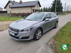 Szary (metalik) Używany 2015 Peugeot 508 SW Kombi | 37 300 zł