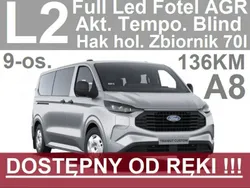 Srebrny Nowe 2024 Ford Transit Custom Kombi | 220 416 zł