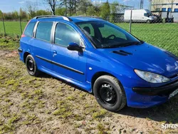Niebieski Używany 2003 Peugeot 206 Kombi | 2950 zł (Uczciwa cena)