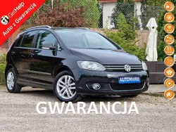 Czarny Używany 2010 VW Golf Plus Cross Highline Minivan | 23 900 zł