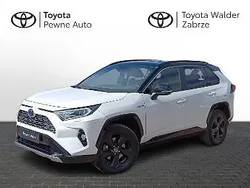 Biały Używany 2019 Toyota RAV4 Hybrid SUV | 121 500 zł (Dość drogi)