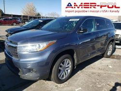 Niebieski Używany 2016 Toyota Highlander SUV | 84 000 zł