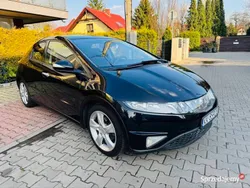 Czarny Używany 2008 Honda Civic Hatchback | 15 500 zł (Dobra cena)