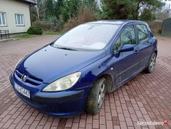 Niebieski Używany 2002 Peugeot 307 Hatchback | 3999 zł (Drogi)