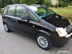 Czarny Używany 2006 Opel Meriva Minivan | 7399 zł (Uczciwa cena)