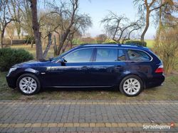 Granatowy Używany 2008 BMW 520 Kombi | 15 000 zł (Super Cena)
