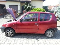 Bordowy Używany 2004 Fiat Seicento Hatchback | 2000 zł (Super Cena)
