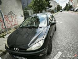 Czarny Używany 2002 Peugeot 206 Hatchback | 1650 zł (Super Cena)