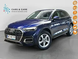Niebieski ciemny (metalik) Używany 2021 Audi Q5 SUV | 136 900 zł (Dość drogi)