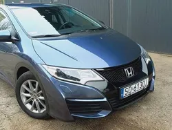 Niebieski Używany 2016 Honda Civic Hatchback | 52 900 zł (Uczciwa cena)