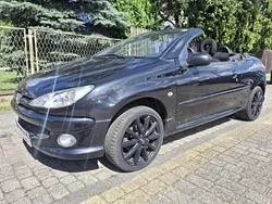 Czarny Używany 2005 Peugeot 206 CC Kabriolet | 3300 zł