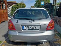 Srebrny Używany 2004 Nissan Almera Hatchback | 8900 zł