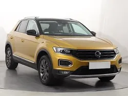 Złoty Używany 2021 VW T-Roc SUV | 102 999 zł (Uczciwa cena)