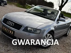 Inny (metalik, perła) Używany 2004 Audi A4 Cabriolet Kabriolet | 18 999 zł
