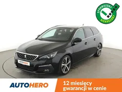 Czarny Używany 2018 Peugeot 308 GT-line Kombi | 54 100 zł (Dość drogi)