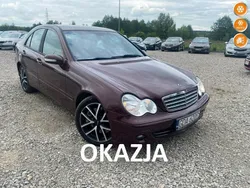 Bordowy (metalik) Używany 2007 Mercedes C180 Sedan/Limuzyna | 21 500 zł