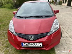 Czerwony Używany 2012 Honda Jazz Hatchback | 16 500 zł (Super Cena)