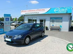 Niebieski ciemny Używany 2017 Seat Leon Sedan/Limuzyna | 28 373 zł