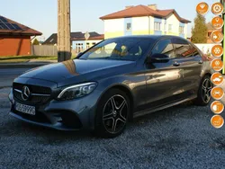Szary (metalik) Używany 2021 Mercedes C200 Sedan/Limuzyna | 108 500 zł (Uczciwa cena)