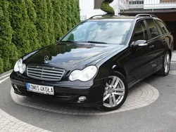 Czarny Używany 2006 Mercedes C280 Kombi | 17 900 zł