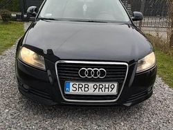 Czarny Używany 2009 Audi A3 Sportback Hatchback | 17 500 zł