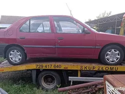 Czerwony Używany 1994 Peugeot 306 Sedan/Limuzyna | 3333 zł