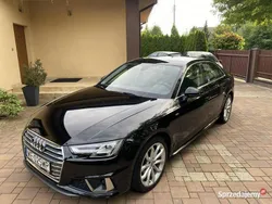 Czarny Używany 2019 Audi A4 S-Line Sedan/Limuzyna | 94 900 zł (Drogi)