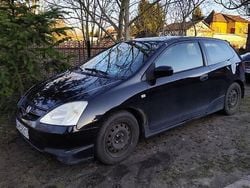 Czarny Używany 2002 Honda Civic | 1500 zł (Dobra cena)