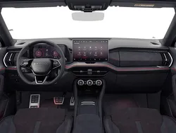 Czerń magic metalizowany Nowe 2025 Skoda Kodiaq RS SUV | 271 750 zł (Uczciwa cena)