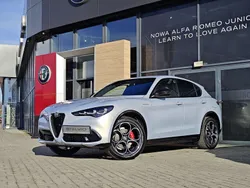 Lakier metalizowany biały moonlight grey Nowe 2025 Alfa Romeo Stelvio Veloce SUV | 241 860 zł