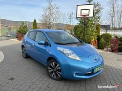 Niebieski Używany 2013 Nissan Leaf Tekna Hatchback | 35 000 zł (Dość drogi)