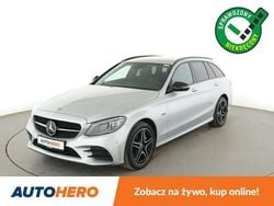 Szary Używany 2021 Mercedes C300 Kombi | 106 900 zł