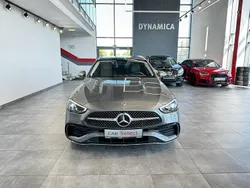 Srebrny Używany 2021 Mercedes C200 Kombi | 155 900 zł