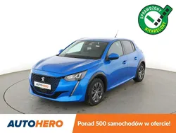 Niebieski (metalik) Używany 2021 Peugeot e-208 Hatchback | 66 900 zł (Uczciwa cena)