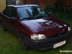 Bordowy Używany 1995 Ford Escort | 3000 zł