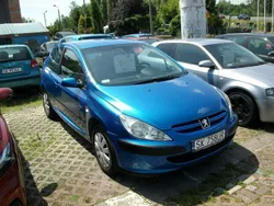 Niebieski Używany 2004 Peugeot 307 Hatchback | 5800 zł (Uczciwa cena)