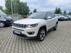 Biały Używany 2018 Jeep Compass Limited SUV | 74 500 zł (Uczciwa cena)