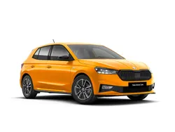 Pomarańczowy phoenix metalizowany Nowe 2025 Skoda Fabia Monte Carlo Hatchback | 98 150 zł (Uczciwa cena)