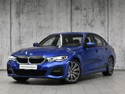 Niebieski portimao m metalizowany Używany 2021 BMW 318 Shadowline Sedan/Limuzyna | 115 900 zł (Super Cena)