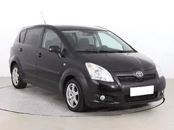 Czarny Używany 2009 Toyota Corolla Verso Minivan | 21 999 zł