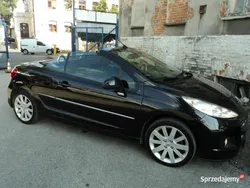 Grafitowy (metalik) Używany 2010 Peugeot 207 Kabriolet | 11 000 zł