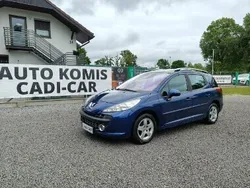 Niebieski ciemny (metalik) Używany 2008 Peugeot 207 Kombi | 9400 zł (Uczciwa cena)