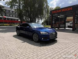 Niebieski Używany 2018 Audi A5 Premium Plus Coupe | 64 900 zł